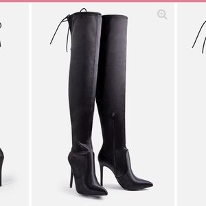 NWT OVER THE KNEE BOOTS